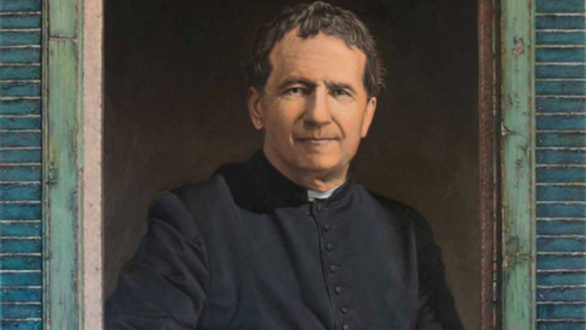 Don Bosco at Window