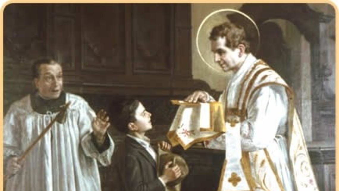 Don Bosco at Mass