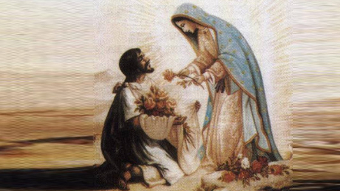 Juan Diego and Mary