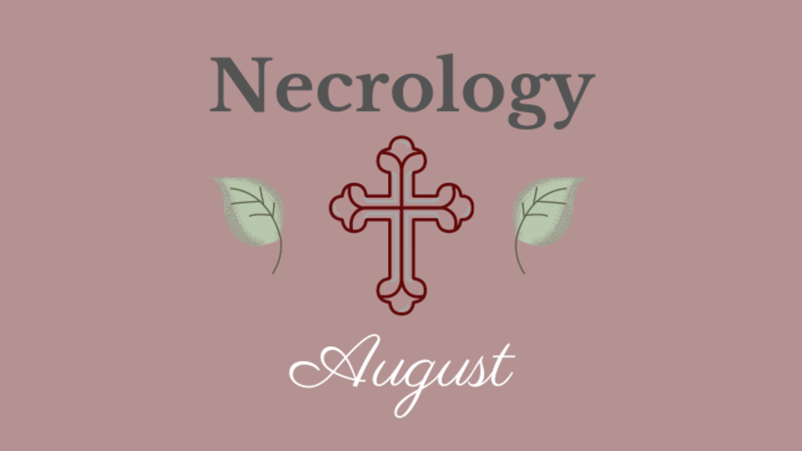August 2020 Necrology