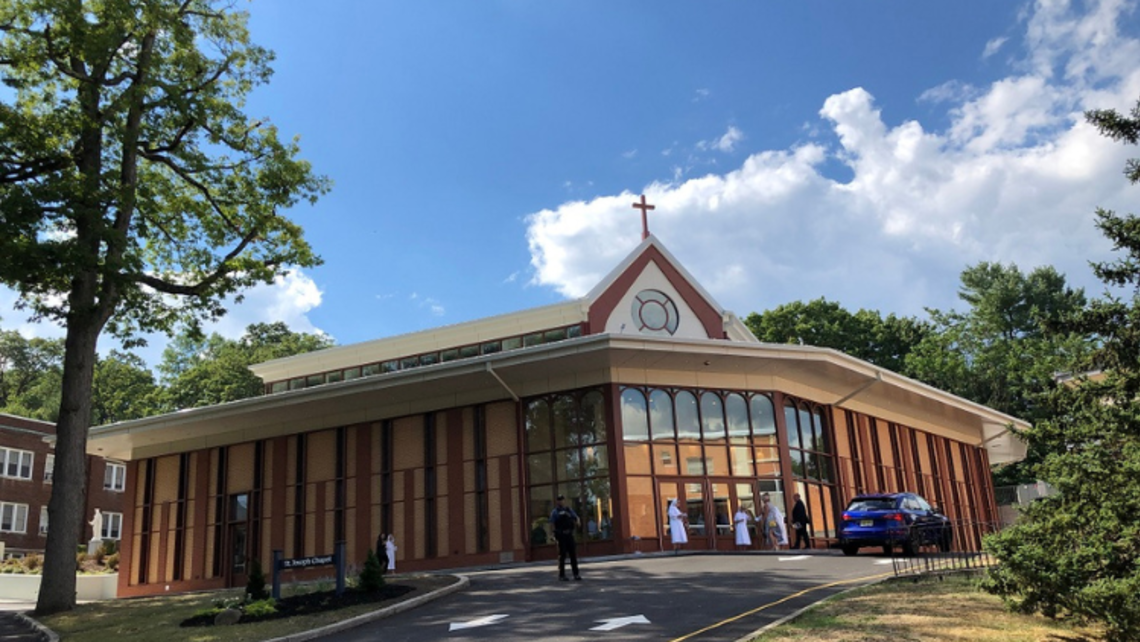 The new St. Joseph Chapel at Mary Help of Christians Academy | Photo by Fr. Mike Mendl, SDB Blessing of St. Joseph Chapel North Haledon