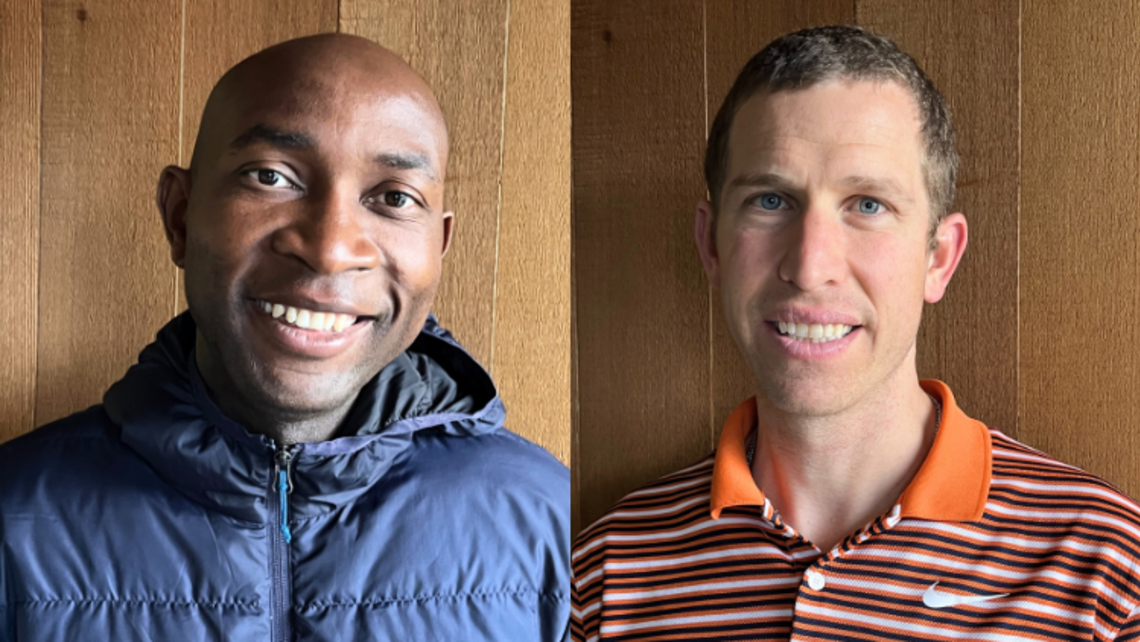 Br. Pascal Mukuye, SDB, and Br. John Taylor, SDB | Photos courtesy of Fr. John Nazarro, SDB Brs. Pascal and John