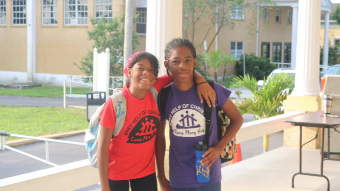 Campers enjoy a day at Camp Mary Help | Photo by Chioma Okoye Camp Mary Help 1