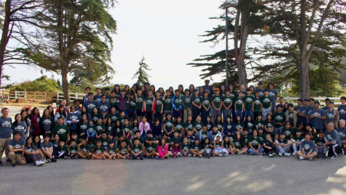 Camp St. Francis attendees and staff | Photo courtesy of Novice John Taylor Camp St. Francis