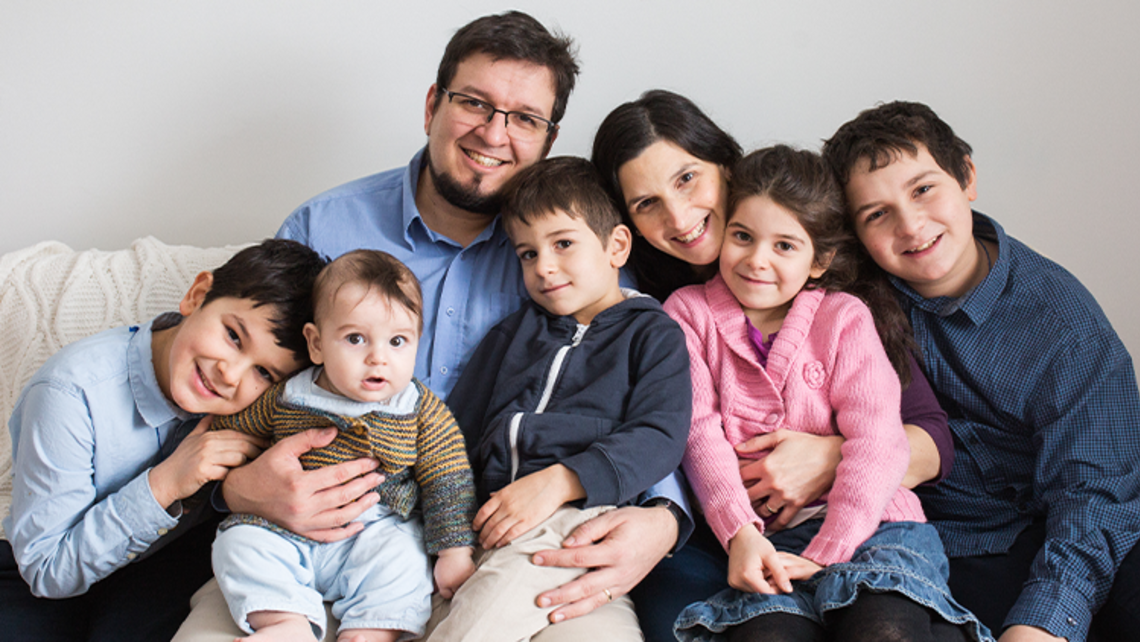 Stephane Bürgi and family