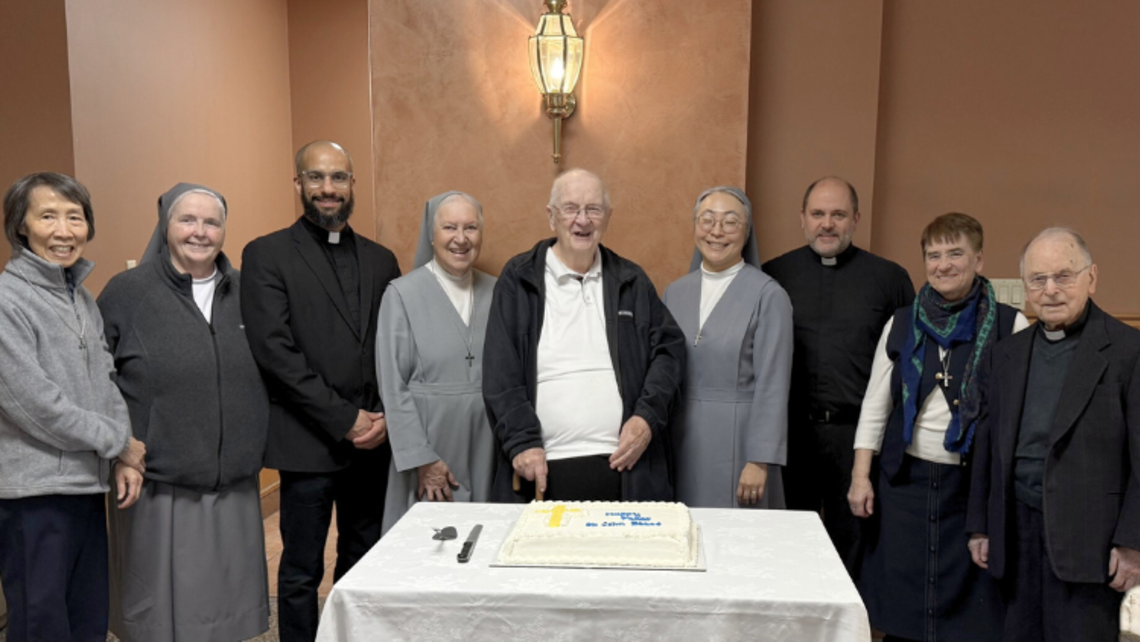 Etobicoke Salesian Family members gather to celebrate Don Bosco. | Photo by Mrs. Rosina Di Felice, Salesian Cooperator Don Bosco Celebrations 2025 Pt. I