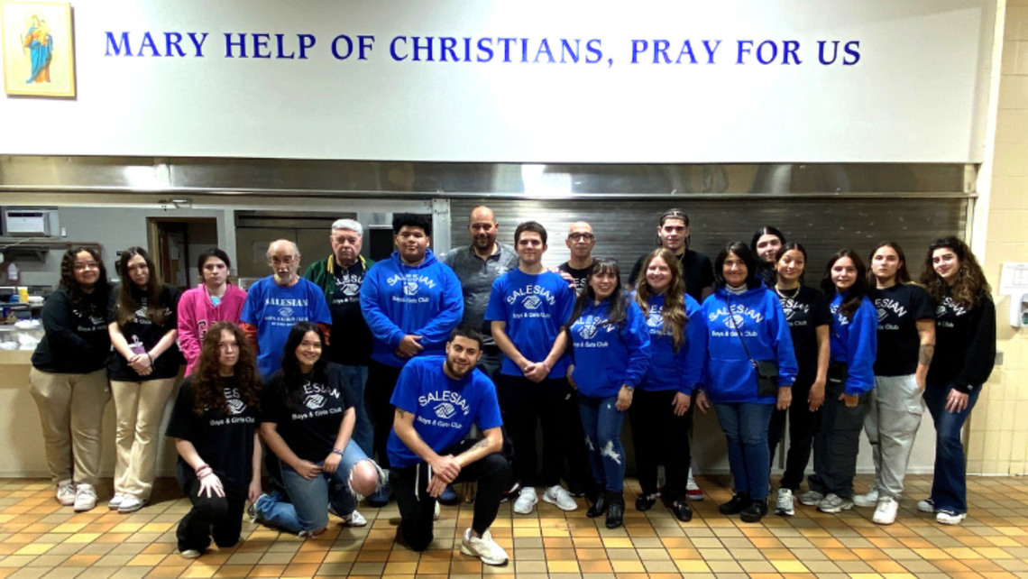 Some Club members and staff | Courtesy of Bro. Bob Metell, SDB East Boston Salesian News N. 326: Some Club members and staff
