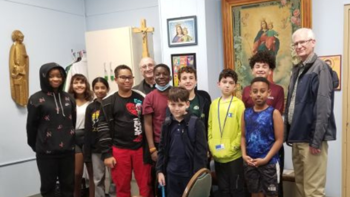 One of the faith time orientations | Photo by Br. Bob Metell, SDB East Boston October 2022 Events