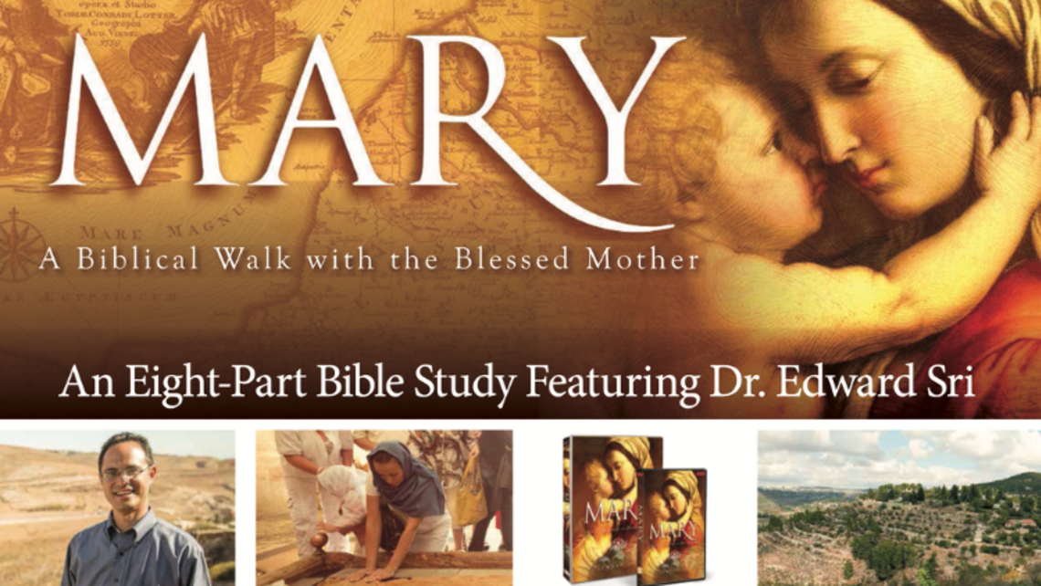 Part of the poster for eight-week Bible study | Courtesy of Fr. Steve Shafran, SDB Eight Week Bible Study at the Marian Shrine