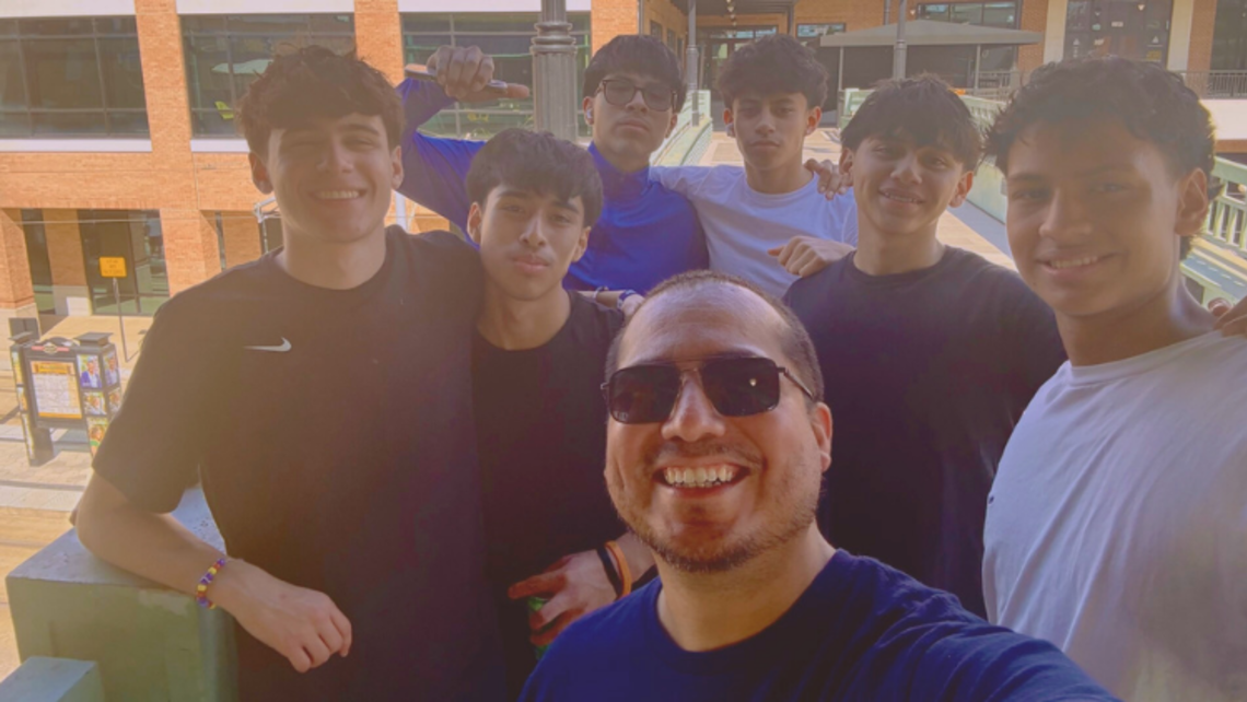 Fr. Eddie and youths from St. John Bosco Parish in Port Chester, NY, during their time in Tampa, FL | Credit: Fr. Eddie Chincha, SDB Fr. Eddie and youths from St. John Bosco Parish in Port Chester, NY, during their time in Tampa, FL