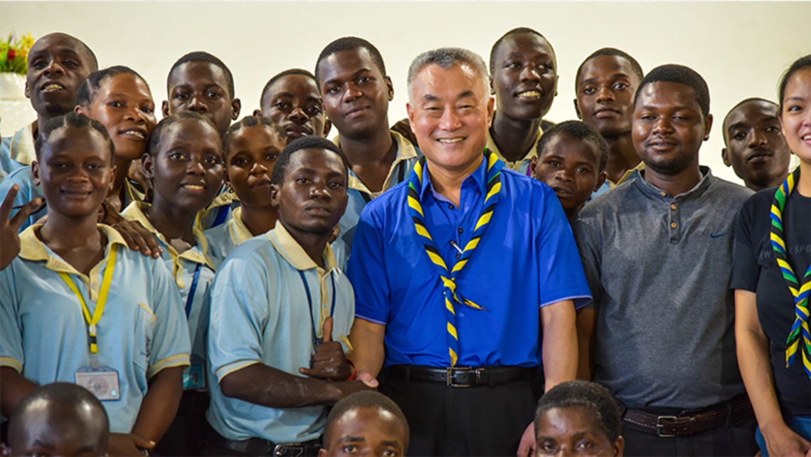 Photo credit: Barbara Gebala, Digital Programs Supervisor, Salesian Missions Fr. Gus in Africa