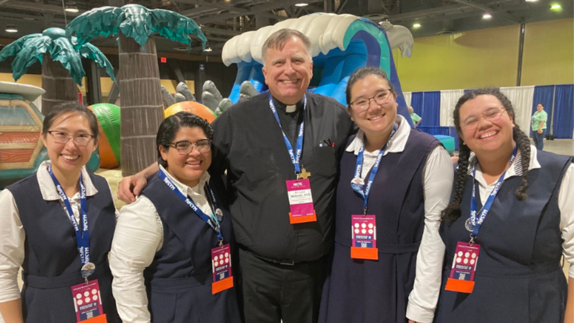 Fr. Lou at NCYC 2022