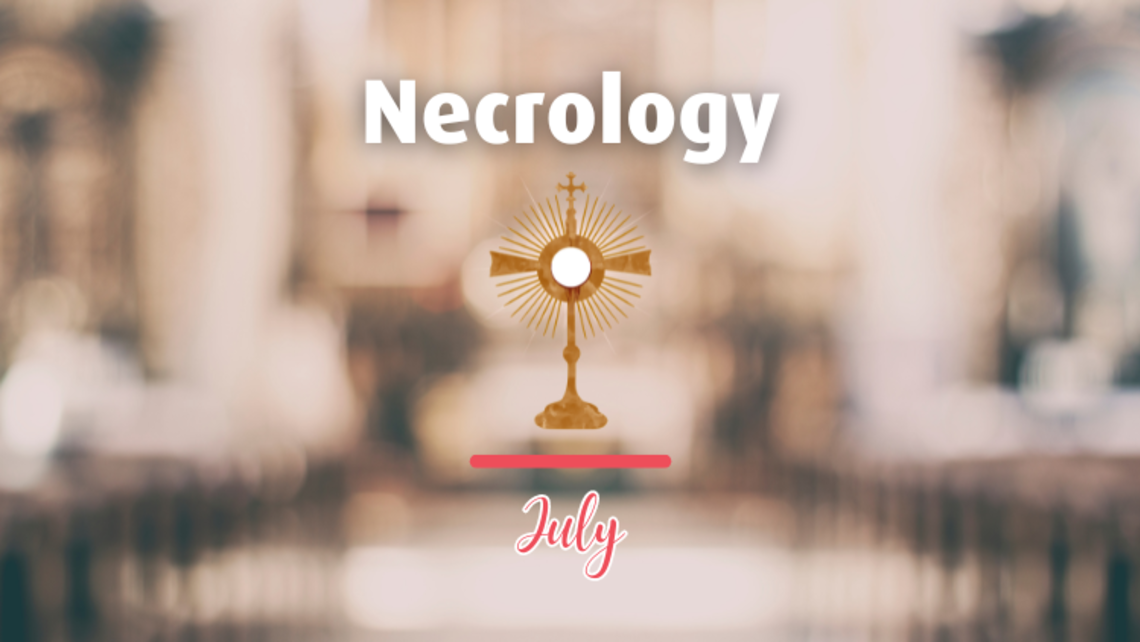 Designed by Ms. Julia St. Clair July 2024 Necrology