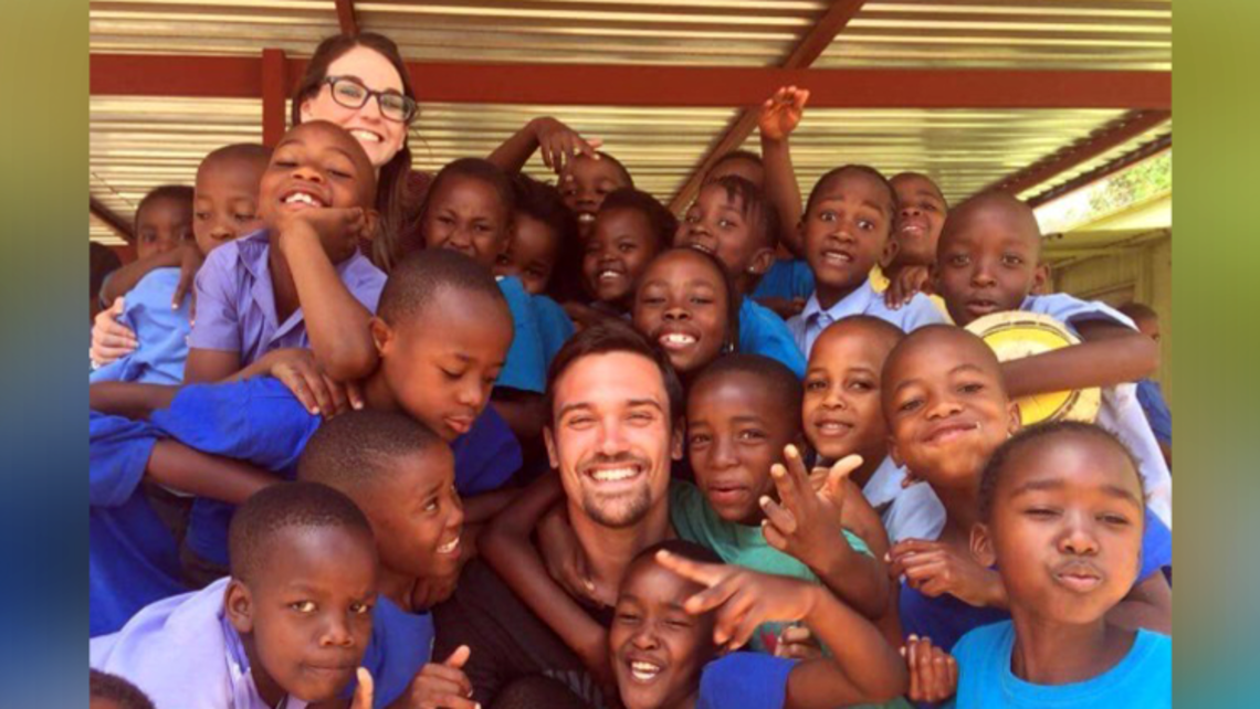 Laura (top left) and Josiah (center) Vacheresse in Southern Africa | Photo by Josiah and Laura Vacheresse Laura & Josiah