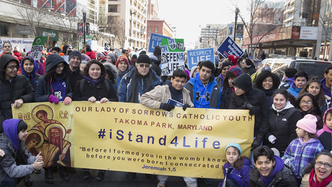 Photo credit: http://youthrallyandmassforlife.org/ March For Life 2021