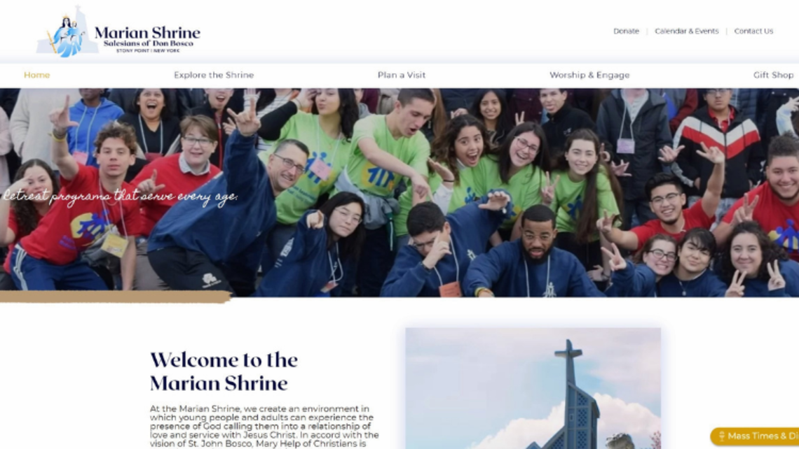 Marian Shrine New Website