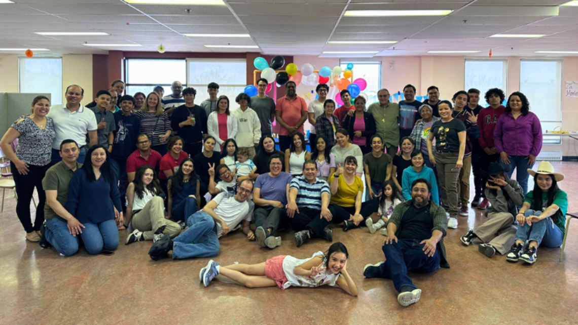 Animation team after completing Hearts Present and Joyful | Photo by Fr. Tito Iannaccio, SDB Montreal Latino Ministry