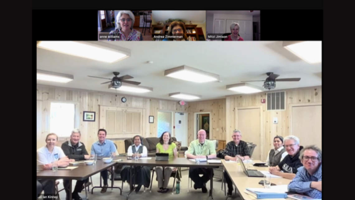 NASN participants, including Mrs. Andrea Zimmerman (top) | Photo by Ms. Mitzi Jiminison NASN Meeting 2025