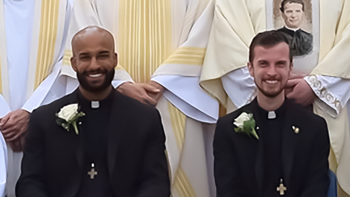 (from left to right) Dcn. Branden Gordon and Dcn. Joshua Sciullo | Photo by Victoria Weekley Ordinations Update