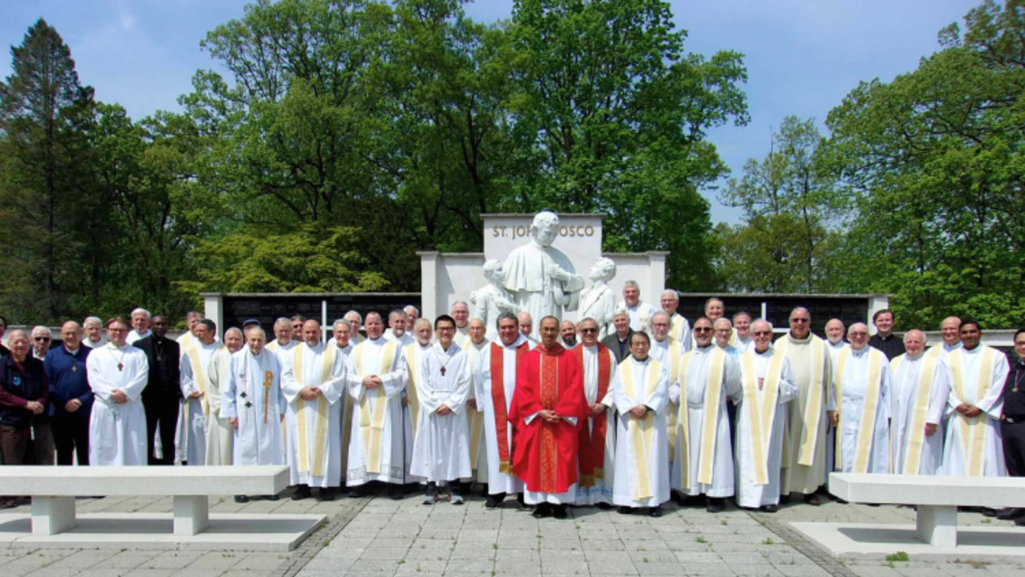 The SDBs who attended the assemblies | Photo by Fr. Mike Mendl, SDB Province Days 2025