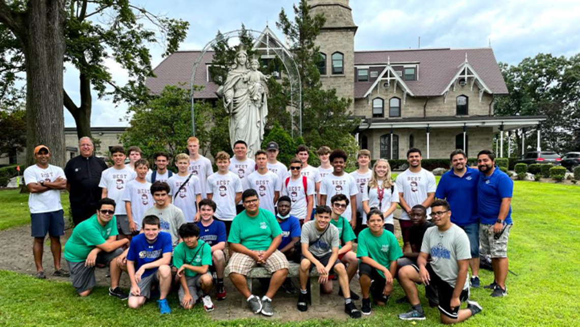Students in the B.E.S.T. program visit Camp Echo Bay in New Rochelle, NY | Photo by Jennifer Passerino Ramsey BEST Program