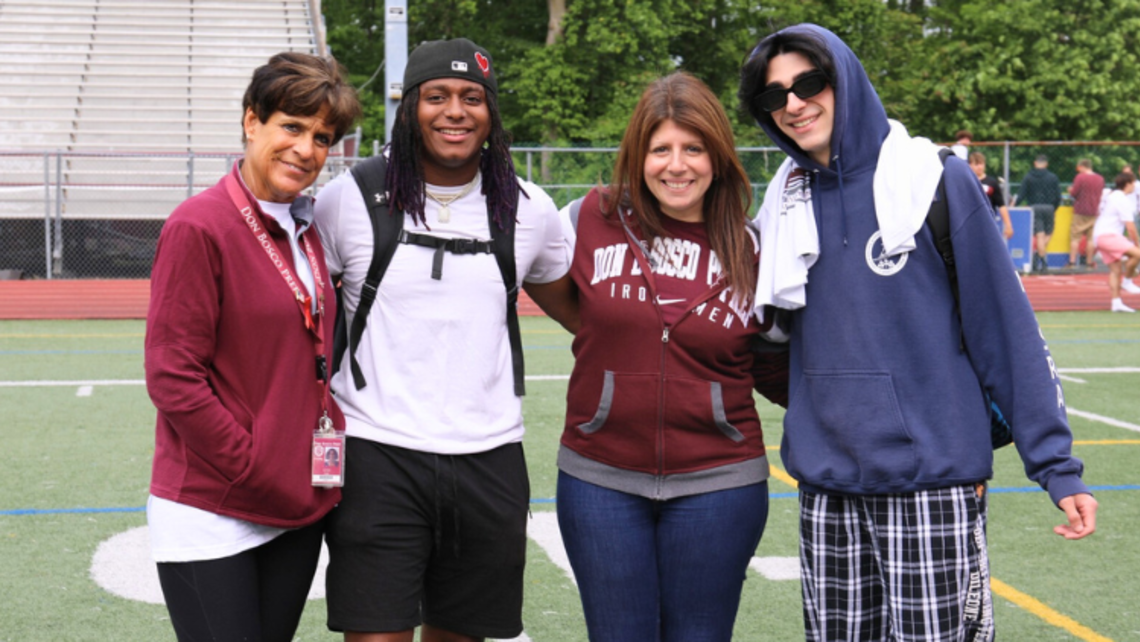 Don Bosco Prep Salesian Family members | Photo courtesy of Don Bosco Prep's Facebook Salesian Family Festival