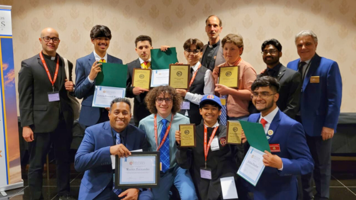 St. Dominic Savio Squires Circle No. 5217 winners | Photo by Chris Timson Squires Circles Winners Etobicoke