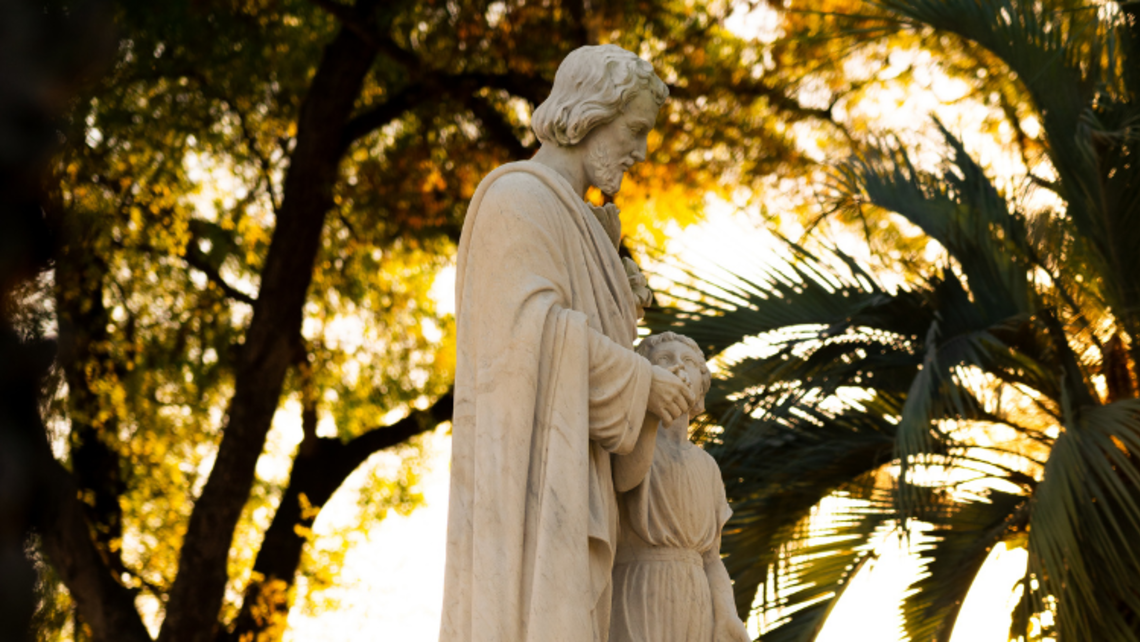 St. Joseph at Mary Help of Christians Center in Tampa, FL | Photo by Br. Kevin White, SDB St. Joseph Reflections