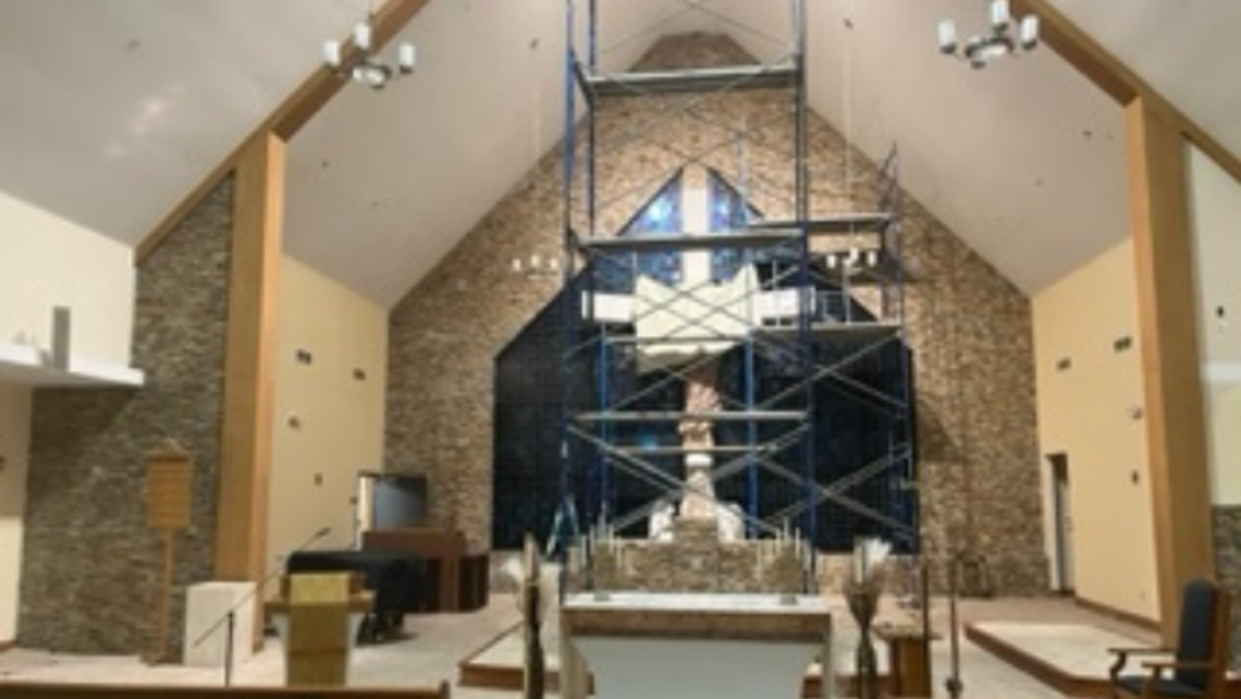Stonework Complete In Chapel Web