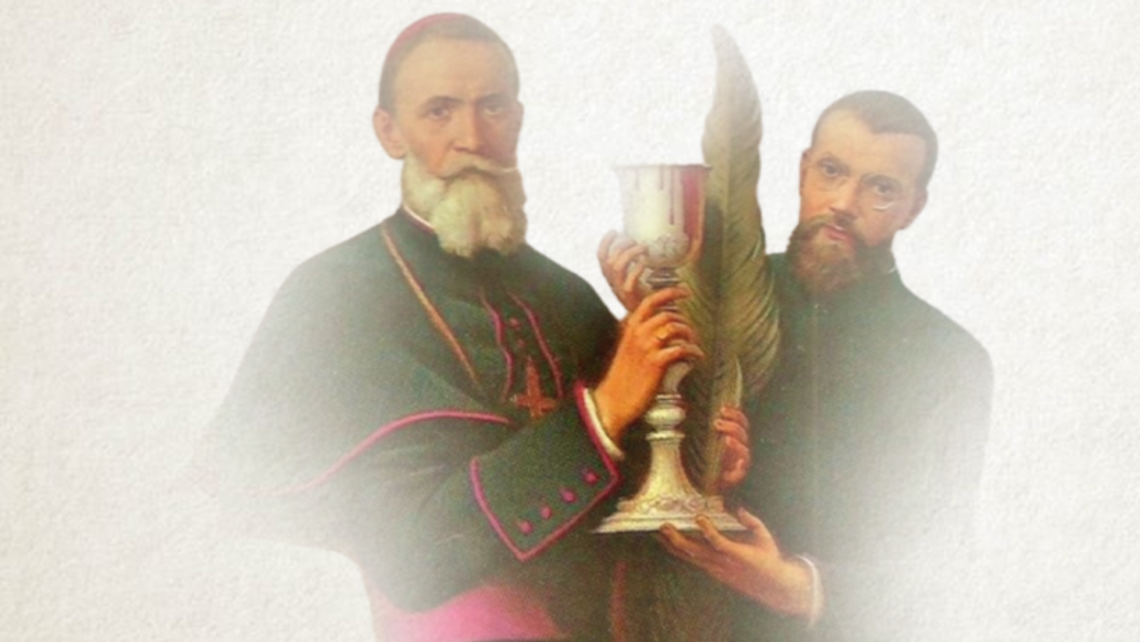 Sts. Luigi Versiglia and Callistus Caravario | Designed by Salesian Society Inc. Sts. Luigi Versiglia and Callistus Caravario