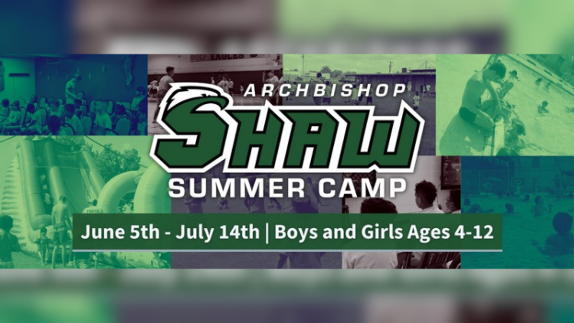 Promotion for summer camp at Archbishop Shaw | Photo courtesy of Archbishop Shaw High School's Facebook Summer Camp at Shaw