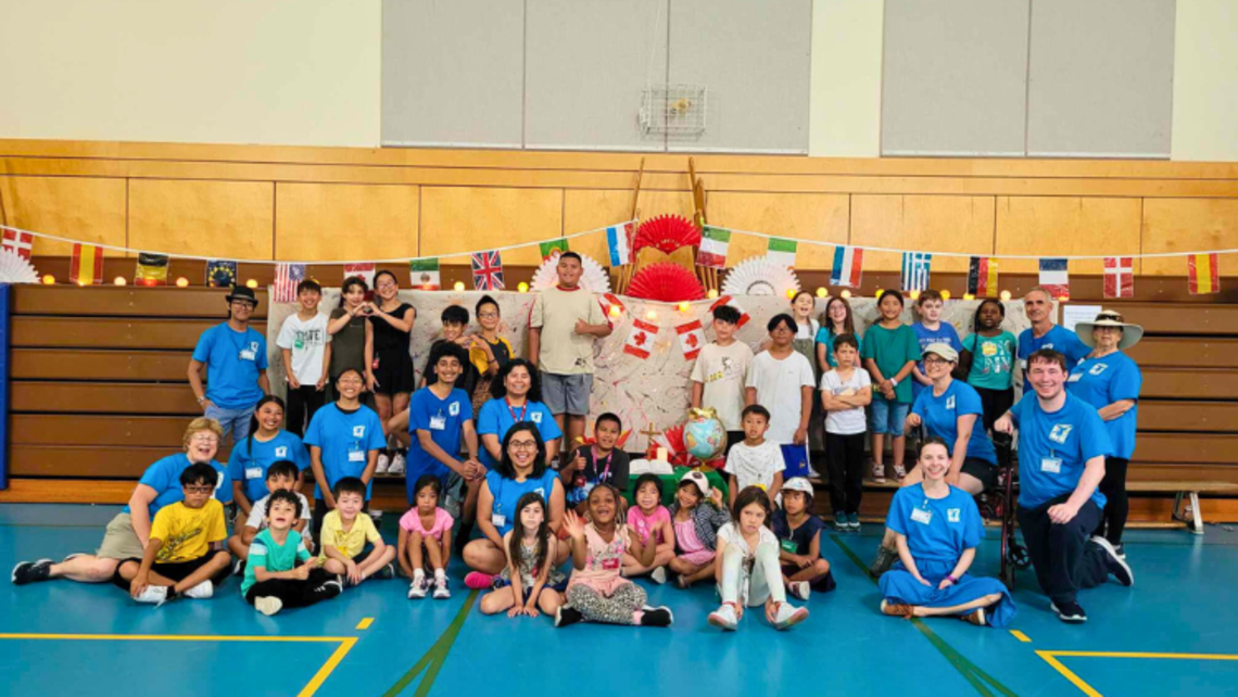 Surrey youths during Bosco Days with Mrs. Garzito | Photo by Fr. John Louis Mariapragasam, SDB Surrey: Goodbye to Summer