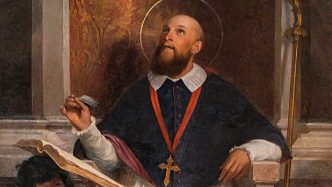 St. Francis de Sales | Photo courtesy of www.bosco.link SYM Corner We Must Floruish Where God Has Planted Us