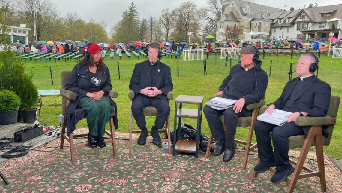 Some of the speakers during the weekend | Photo ©: Water 4 Mercy Water 4 Mercy Divine Mercy Weekend