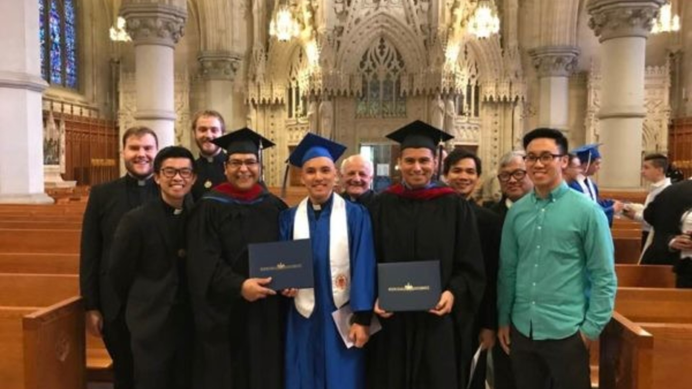 SALESIANS GRADUATE FROM SETON HALL