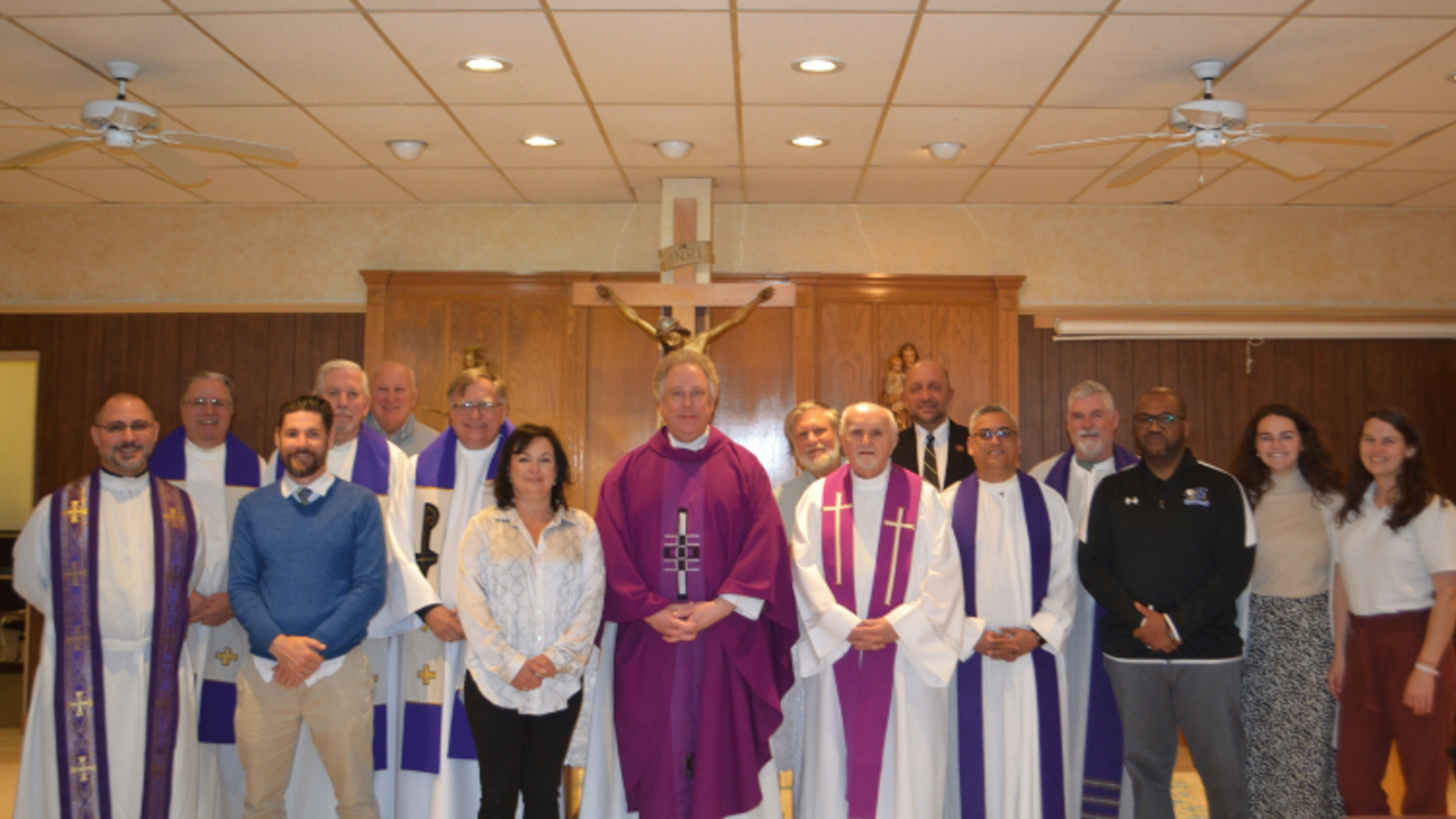 Administrators Meeting After Mass