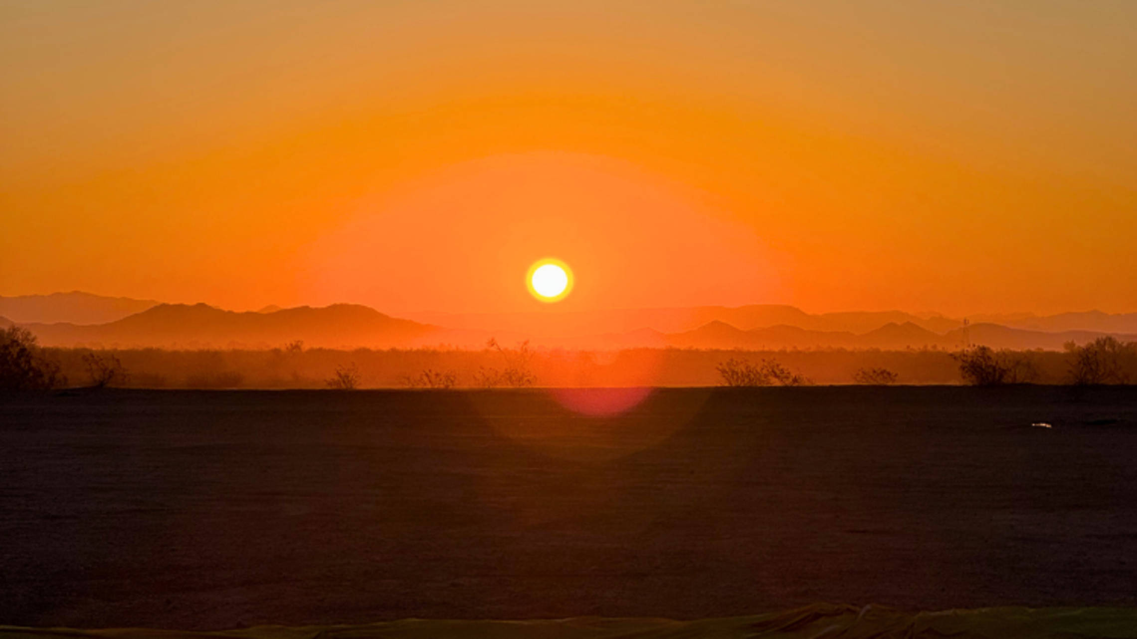 Sunrise in the Arizona desert | Credit: Ms. Julia St. Clair Catholic Media Conference 2025