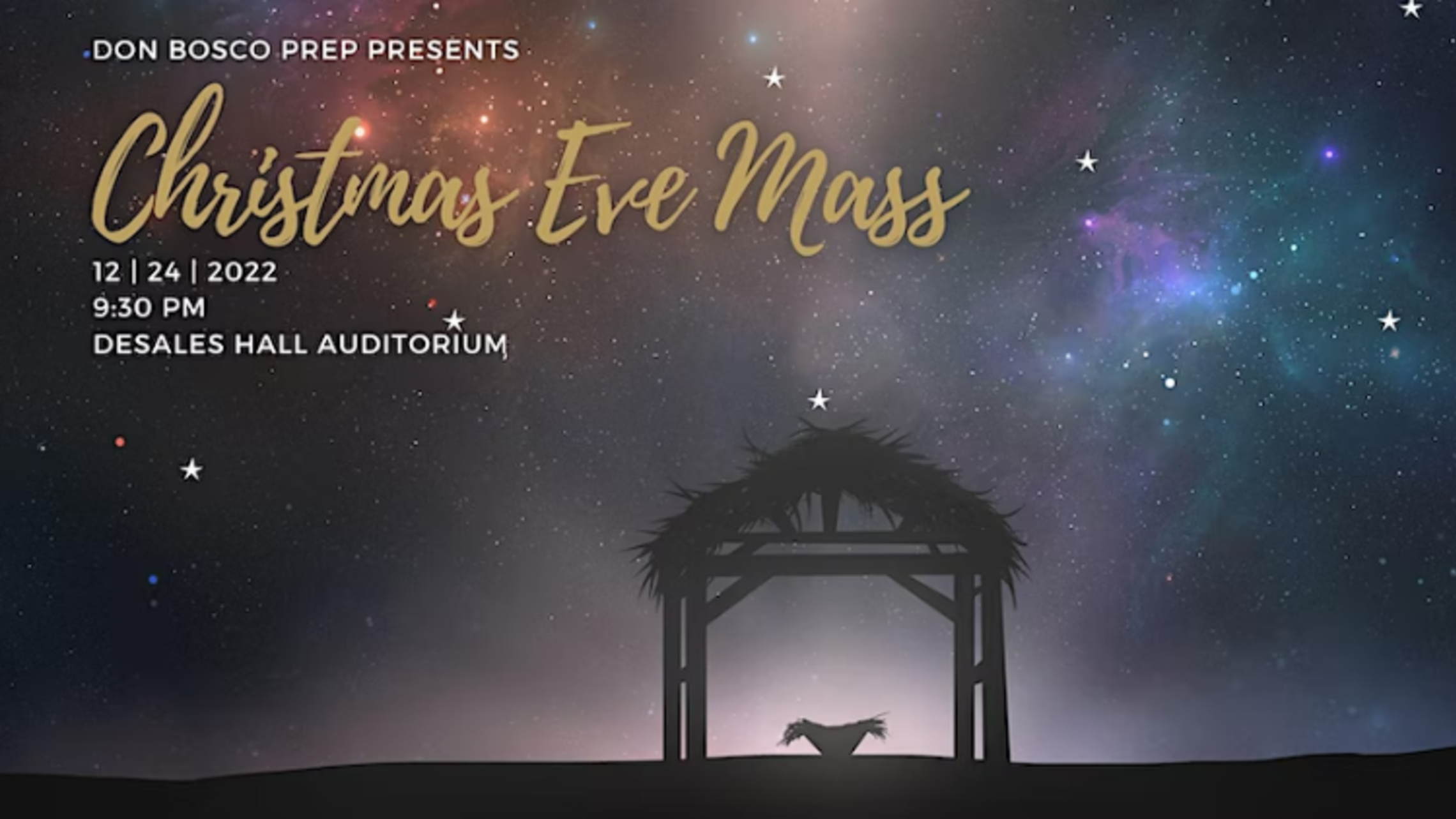 Christmas Eve at Don Bosco Prep