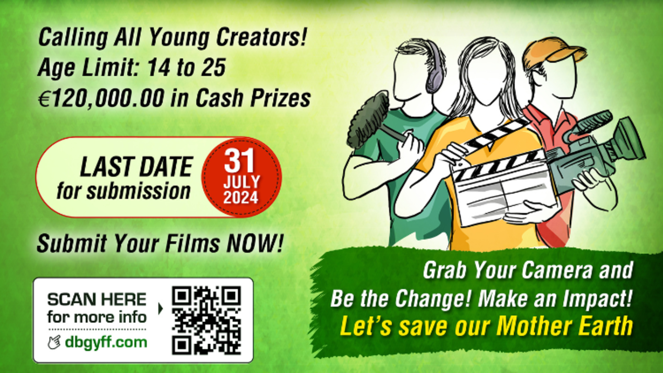 Part of one of the promotions for this year's festival | Courtesy of www.dbgyff.com DBYGFF 2024