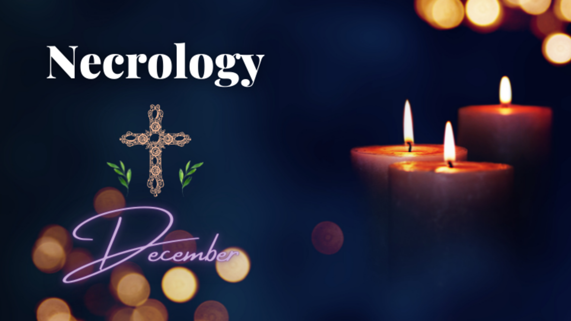 December 2021 Necrology