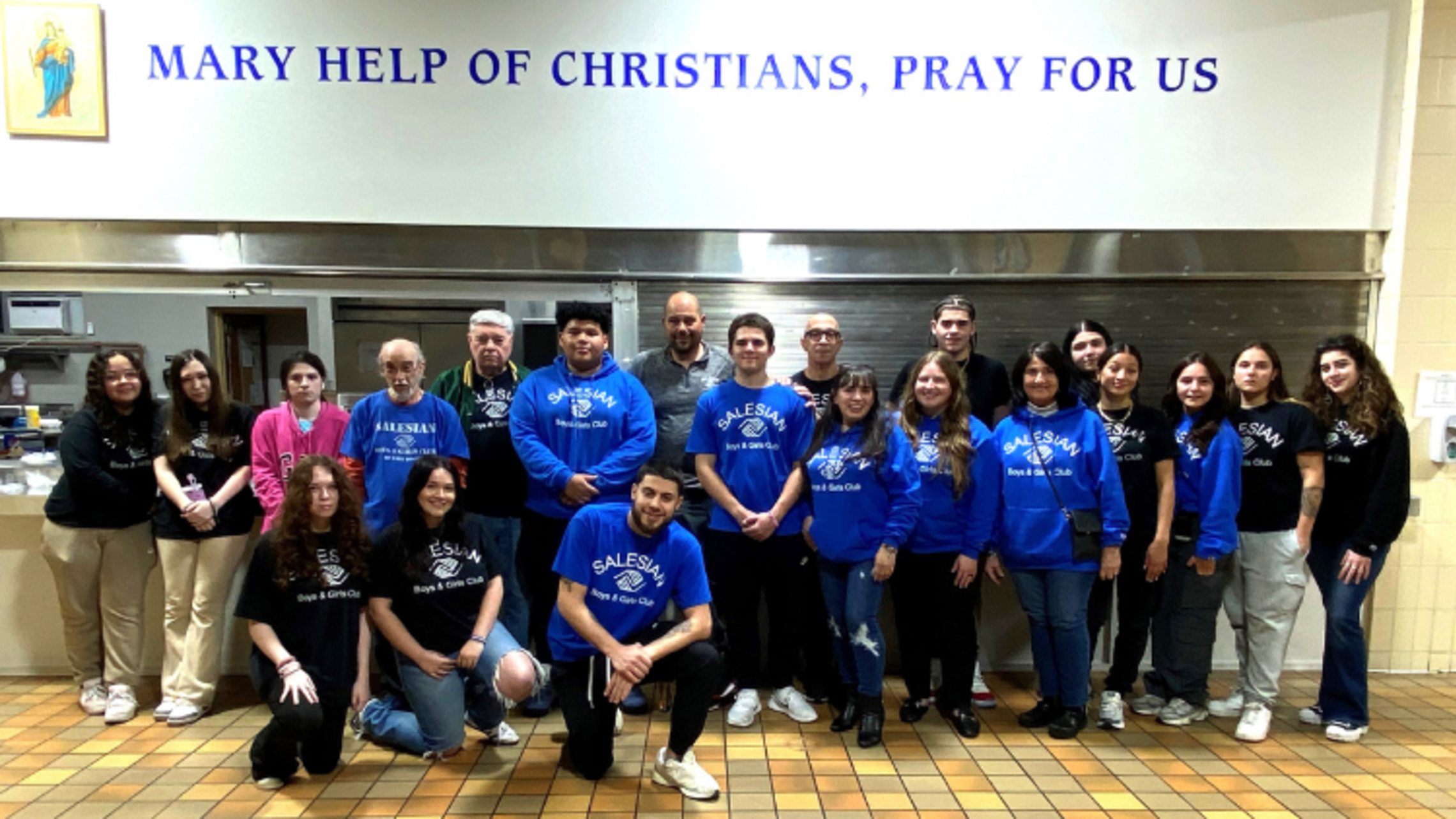 East Boston Salesian News N. 326: Some Club members and staff
