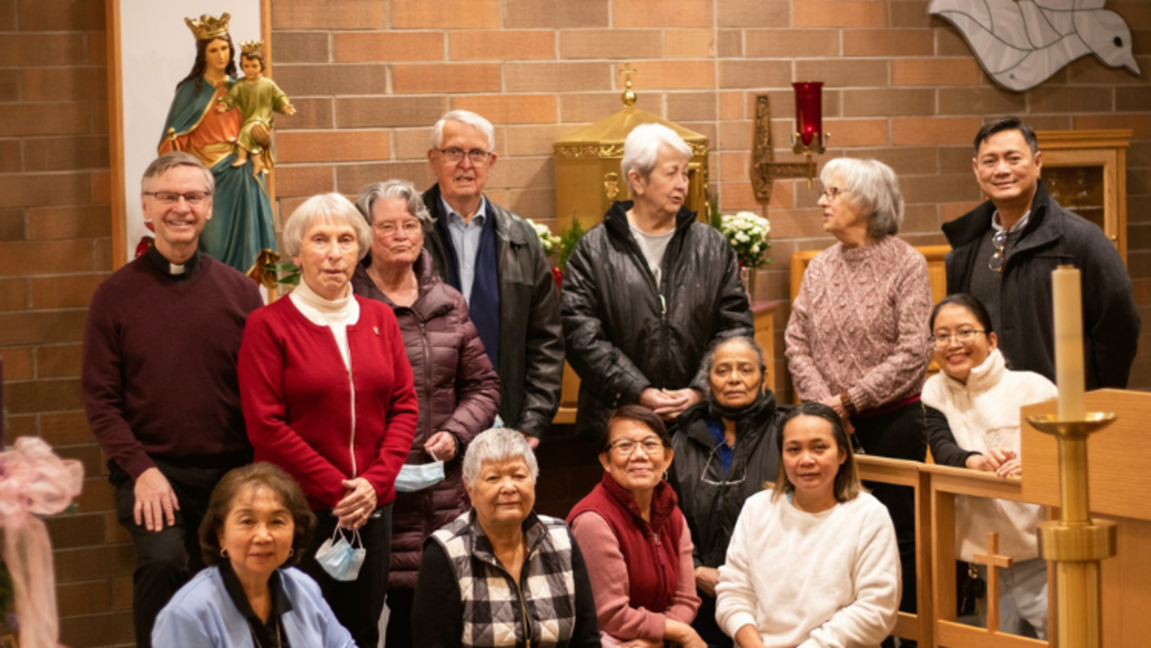 Edmonton MHC Group at Christmastime