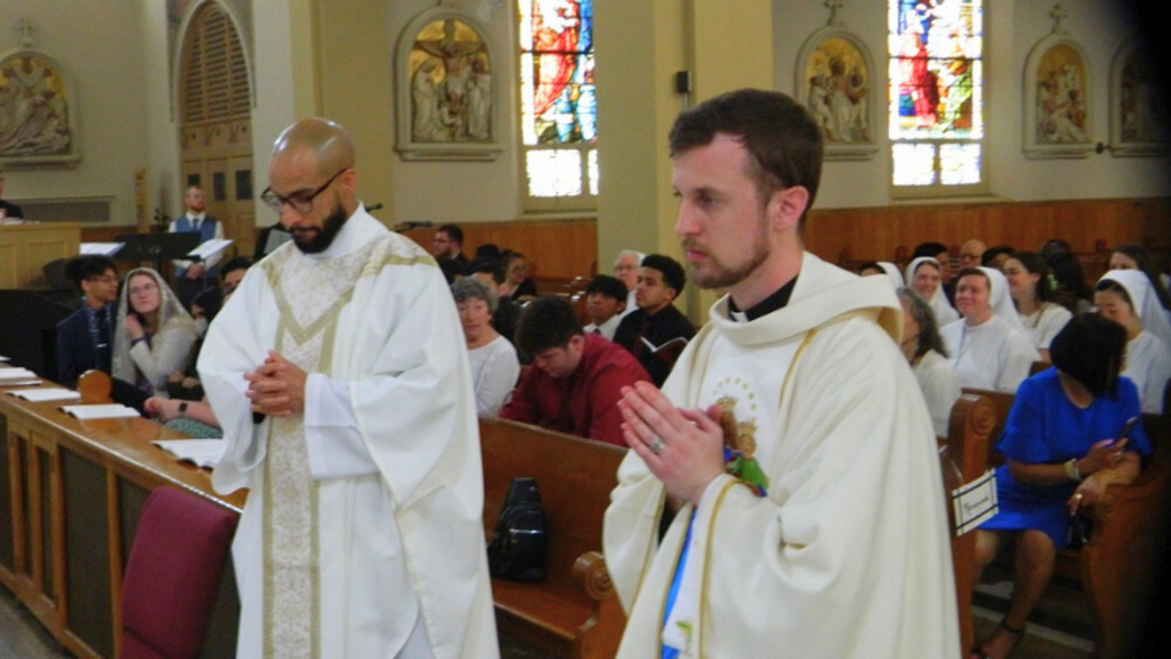 (from left to right) Fr. Branden Gordon and Fr. Joshua Sciullo | Photo by Fr. Mike Mendl, SDB Fathers Branden and Joshua Ordained
