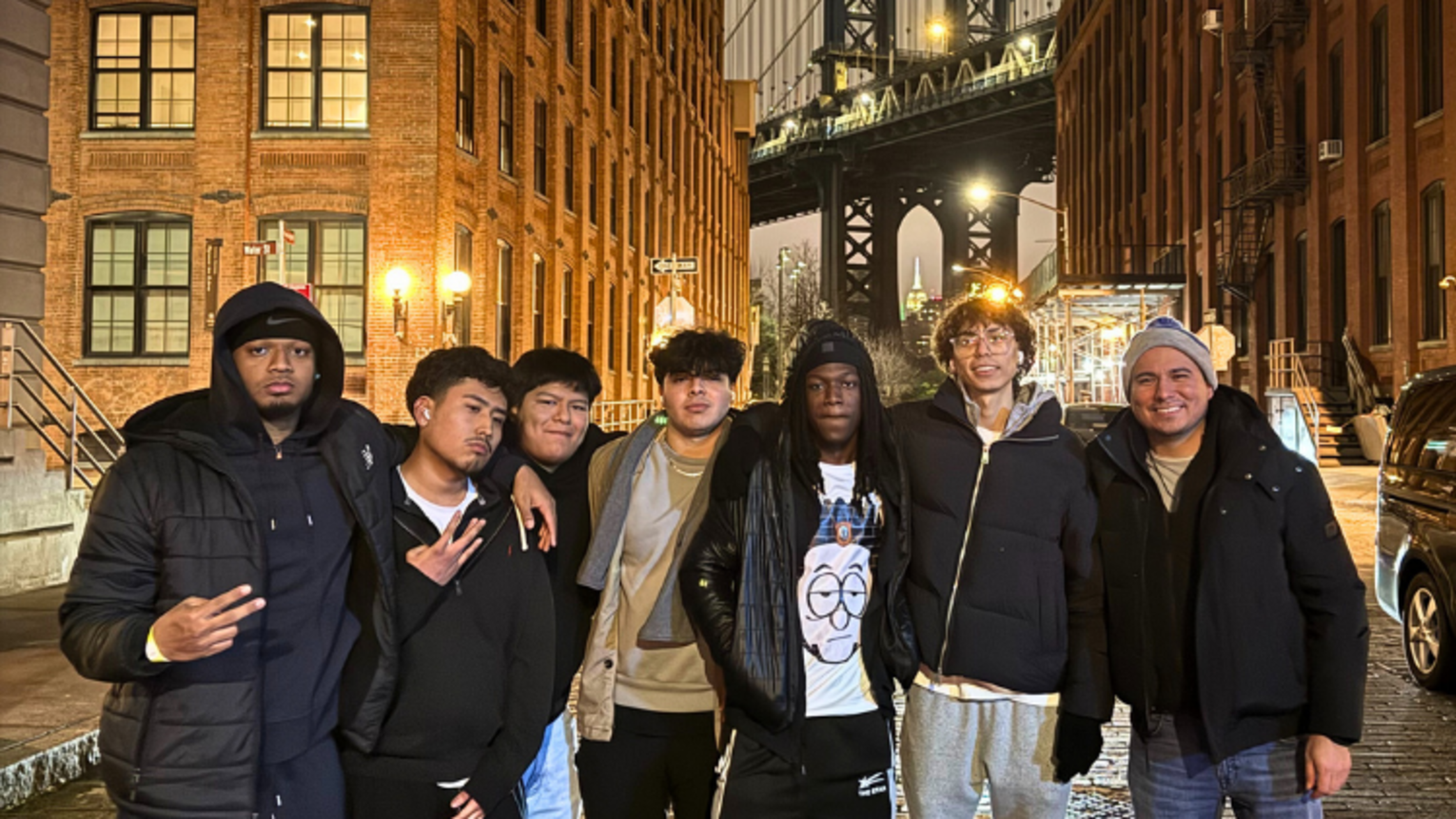 Fr. Eddie Chincha, SDB (right), and Port Chester youths in NYC | Credit: Fr. Eddie Chincha, SDB Fr. Eddie's First Year in Port Chester