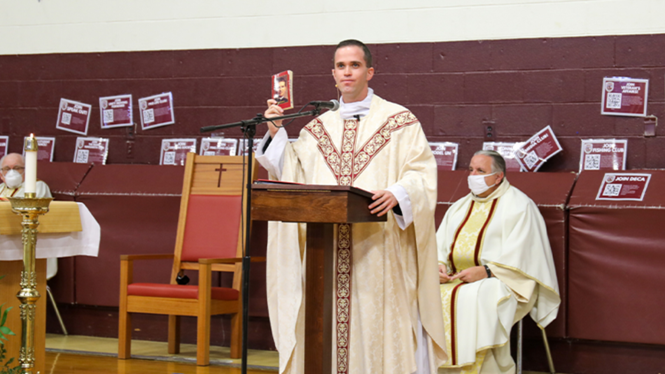 Fr. Ryan Muldoon '09 Returns to Don Bosco Prep