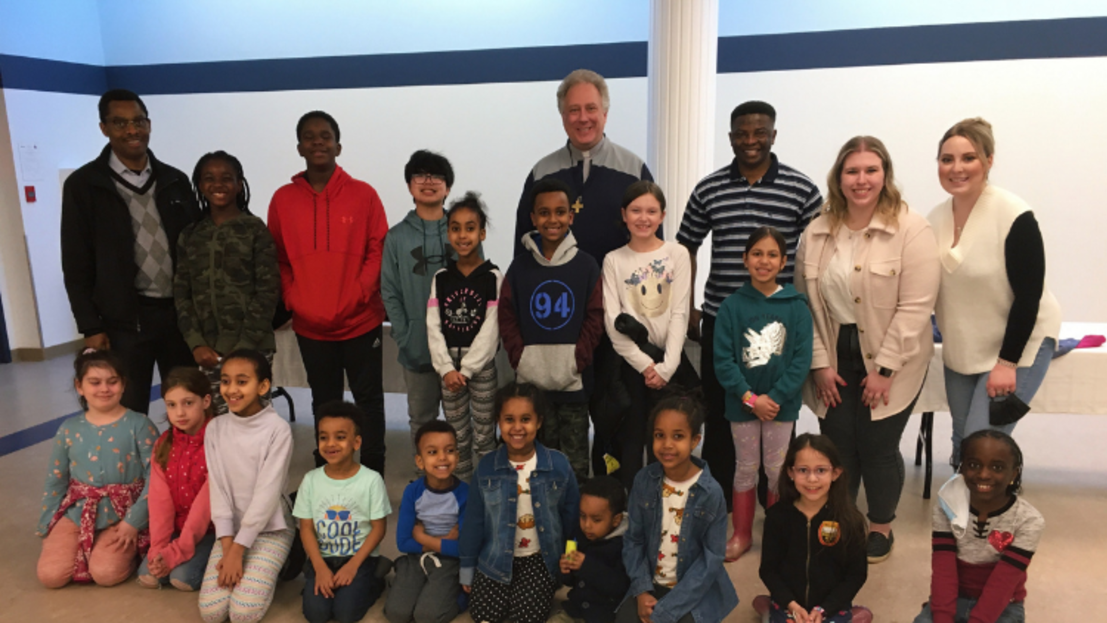 Fr. Tim and St. Dominic Savio Parish, Edmonton, AB