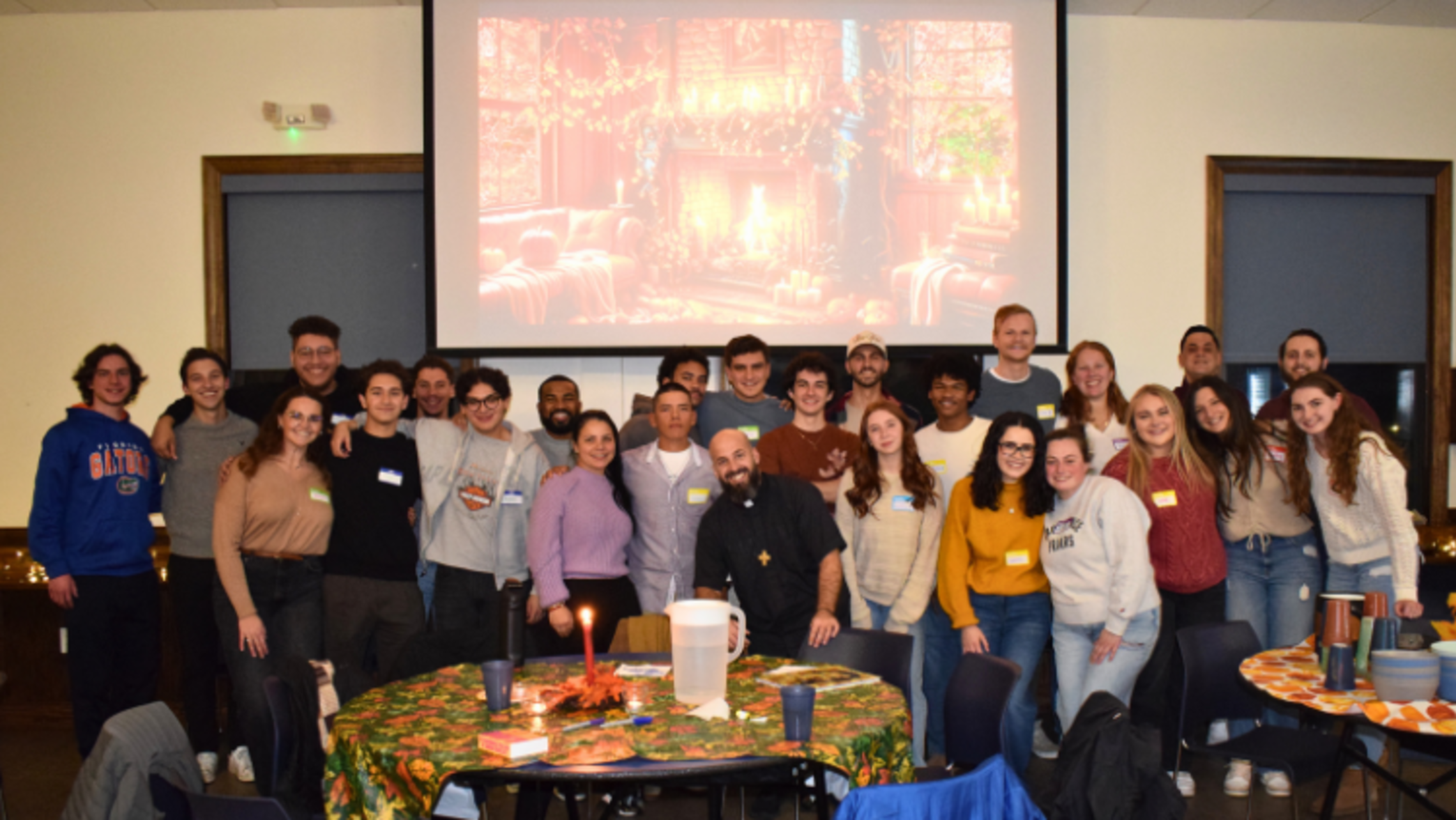 Young adults from the NY-NJ area gather for Friendsgiving. | Photo by Mrs. Amy Stockinger Friendsgiving 2024