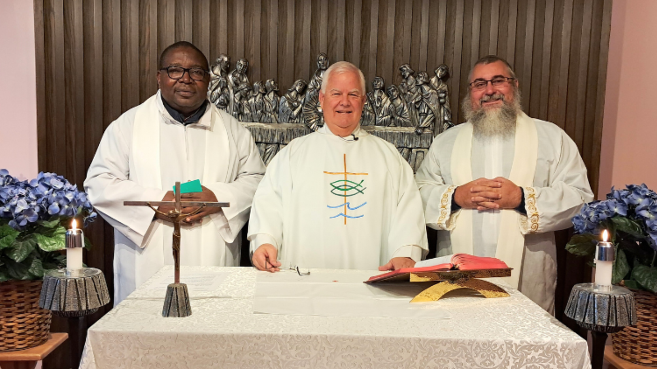 Frs. Roland and Artur's Visit