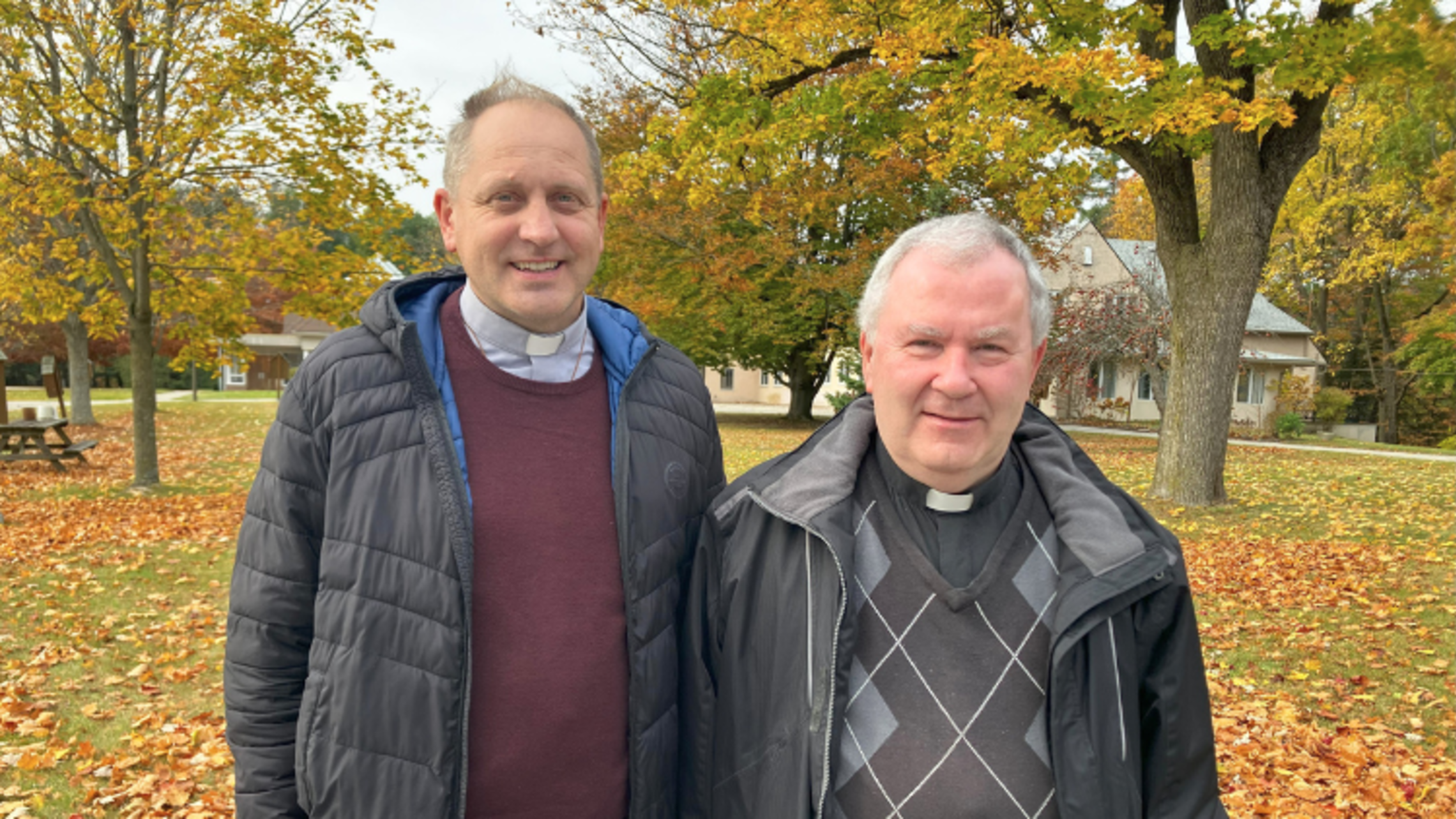 Fr. Marko Košnik and Fr. Drago Gačnik, SDBs