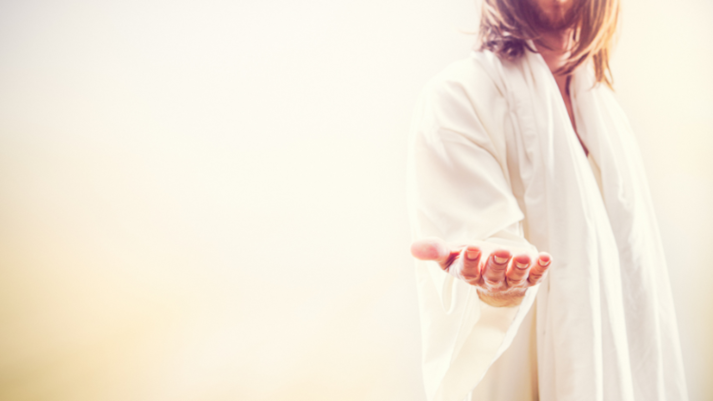 Jesus extends His welcoming hand. | Courtesy of RyanJLane from Getty Images Signature Lenten Reflection 4